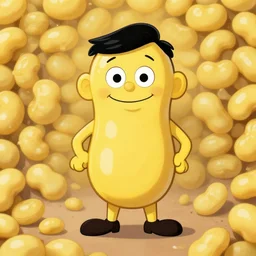 mister bean as a bean.
