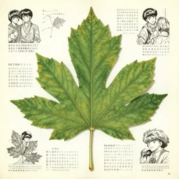high resolution scan of the leaves of an old cursed herbarium, by akira toriyama, by john howe, infographic, textbook, marginalia
