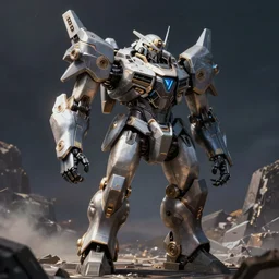 armored core v by midjourney