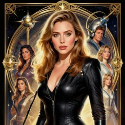 Elizabeth Olsen  as a stunning ,  beautiful retro SCI-FI space heroine 1985 , movie poster, intricate, elegant, highly detailed, centered, digital painting, trending on artstation, concept art, smooth, sharp focus, illustration, art by raphael lacoste ,eddie mendoza ,alex ross, WLOP