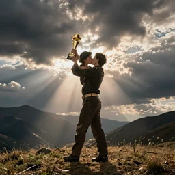 kiss of victory