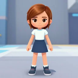 Screenshot of Emma Watson in Geometry Dash