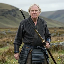 david attenborough as an eco samurai