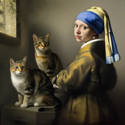 cats as soldiers in vietnam by johannes vermeer