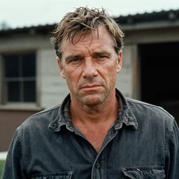 burt lancaster in a scene from the movie the professionals, rustic, real photo, real film, grainy, technicolor, looking smug, intensely high detailed, 8 k