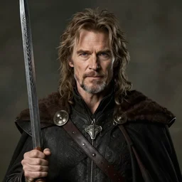 willem dafoe portrait as a dnd character fantasy art.