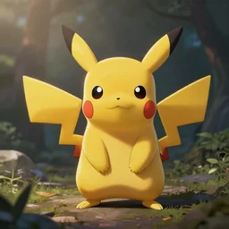 pikachu. by soft rembrandt