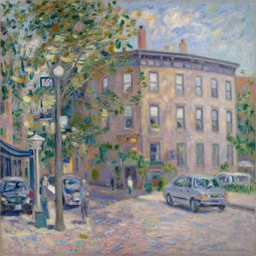 boston, painted by monet