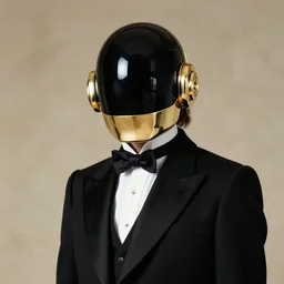 victorian portrait of daft punk