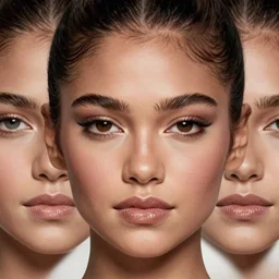 zendaya, closeup portrait art by donato giancola and greg rutkowski, realistic face, digital art, trending on artstation, symmetry!!