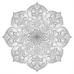 fractal automaton by android jones, earnst haeckel, james jean. behance contest winner, generative art, baroque, intricate patterns