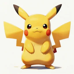 amazing detailed intricate pikachu art. hq.