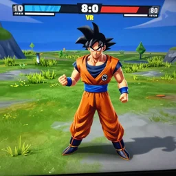 goku in fortnite, screenshot from gampleay, 1 0 8 0 p 6 0 fps reveal