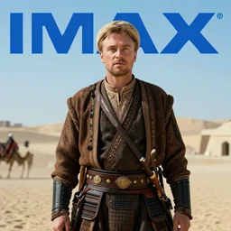 kurdish samurai in a movie directed by christopher nolan, movie still frame, promotional image, imax 7 0 mm footage