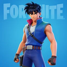 Fortnite in the style of Akira Toriyama