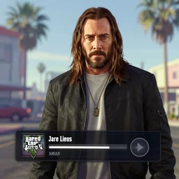 Jared Leto\'s Morbius in GTA V loading screen, HD