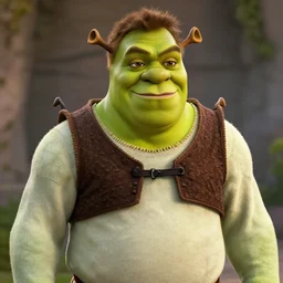 ryan reynolds as shrek, highly detailed, extremely high quality, hd, 4 k, 8 k, canon 3 0 0 mm, professional photographer, 4 0 mp, lifelike, top - rated, award winning, realistic, detailed lighting, detailed shadows, sharp, no blur, edited, corrected, trending