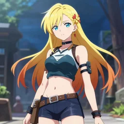 alyx vance as an anime character
