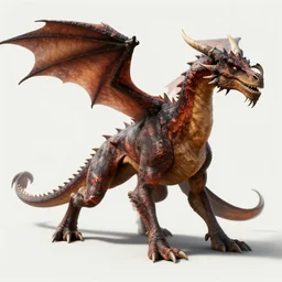 concept art of a four legs western - style dragon, four legs western - style dragon, image of a dragon, photo of a dragon, full image, ( stylized, artgerm, artstation, hd, cgsociety, cgi, realistic, dramatic, cinematic, artistic, trending, detailed )