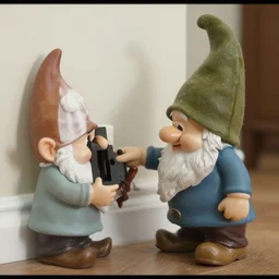cctv footage of a live gnome stealing a socket