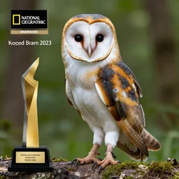 professional photo of a sparrow barn owl, national geographic, nature, photo in the forest, studio lighting, very detailed, unreal engine, canon photo, professional lighting, good composition, winning award photo, real sparrow barn owl, real,