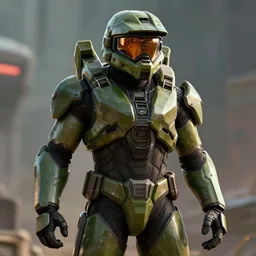 Master Chief, Halo Reach, Trending artstation, cinematográfica, digital Art