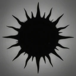 A black sun