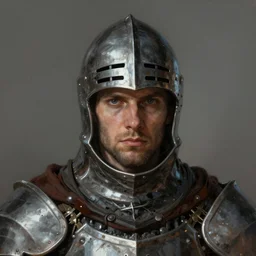 link as a realistic fantasy d & d knight, closeup portrait art by donato giancola and greg rutkowski, realistic face, digital art, trending on artstation