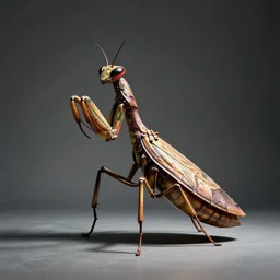 gothic chair in the shape of a praying mantis. karl blossfeldt, salvador dali