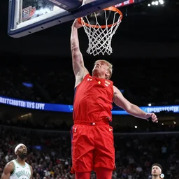 trump dunking