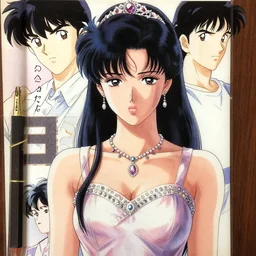 a beautiful fasion taiwan princess with sundress and jewelry | | winter, realistic shaded, unpleasant face, good looking, fine details, realistic shaded lighting poster by macoto takahashi, osamu tezuka, artgerm, nendorid
