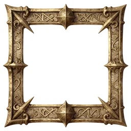 medieval page border, deviantart, artstation, fantasy