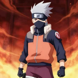 Kakashi sensei from Naruto in Sword Art Online Movie Adaptation