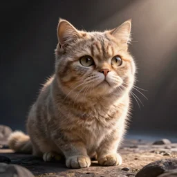 a planet-sized cat