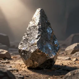 realistic netherite ingot fantasy art