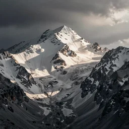 Landscape with mountains