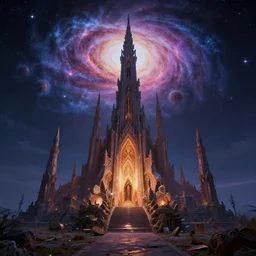 cosmic funeral, dream sky, ultra realistic, octane render, unreal engine 5