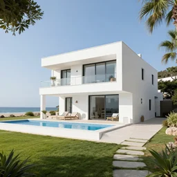 white modern villa by the beachside n- 4