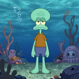 Prehistorical squidward
