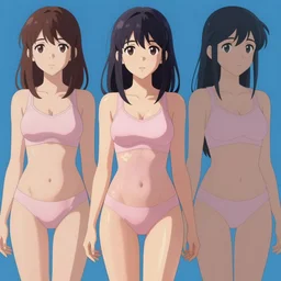 young female character inspired by rose quartz from steven universe, digital art made by makoto shinkai, lois van baarle and jakub rebelka, highly detailed, symmetrical, extremely coherent, anatomically perfect