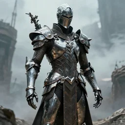 frame from prometheus movie, wh 4 0 k art, chaos knight metal couture by giger, knights of sidonia style