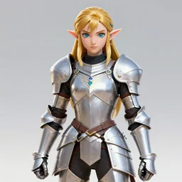 zelda ( from the legend of zelda ) wearing the berserker armor ( from berserk ), manga, masterpiece, 8 k, 4 k, art by kentaro miura