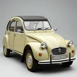 A Citroën 2CV produced by Volkswagen in the production year of 1949, promotional photo