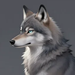 art of a wolf fursona, profile picture, highly detailed artwork, furry art, Falvie, pixiv, furaffinity, DeviantArt, trending on artstation, romanticism,