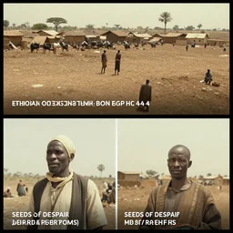 1 9 8 4 ethiopian famine, screenshots, seeds of despair tv documentary, 8 k
