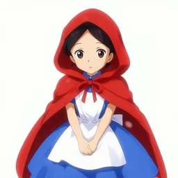 little red riding hood as alice in wonderland by sho murase