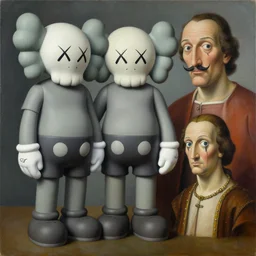 abstract 3 d shapes by kaws, james jean and salvador dali and shusei nagaoka, oil on canvas, surrealism, neoclassicism, renaissance, hyper realistic, ultra detailed, cell shaded, 8 k
