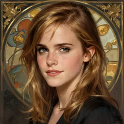 Sensual beautiful perfect Emma Watson as Harley Price from Life is Strange, portrait, elegant, intricate, digital painting, artstation, concept art, smooth, sharp focus, illustration, art by artgerm and greg rutkowski and alphonse mucha