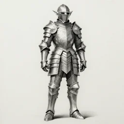 an elf full body armor, style of rafael konishi, ultra detailed, precise, high quality, pencil