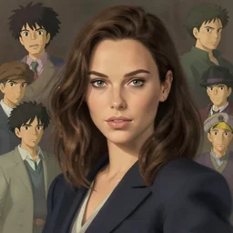 f - 1 4 pilot portrait, face like gal gadot, shinkai makoto studio ghibli studio key hideaki anno sakimichan stanley artgerm lau rossdraws james jean marc simonetti elegant highly detailed digital painting artstation pixiv